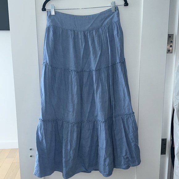 Intermix blue maxi skirt - Picture 4 of 5